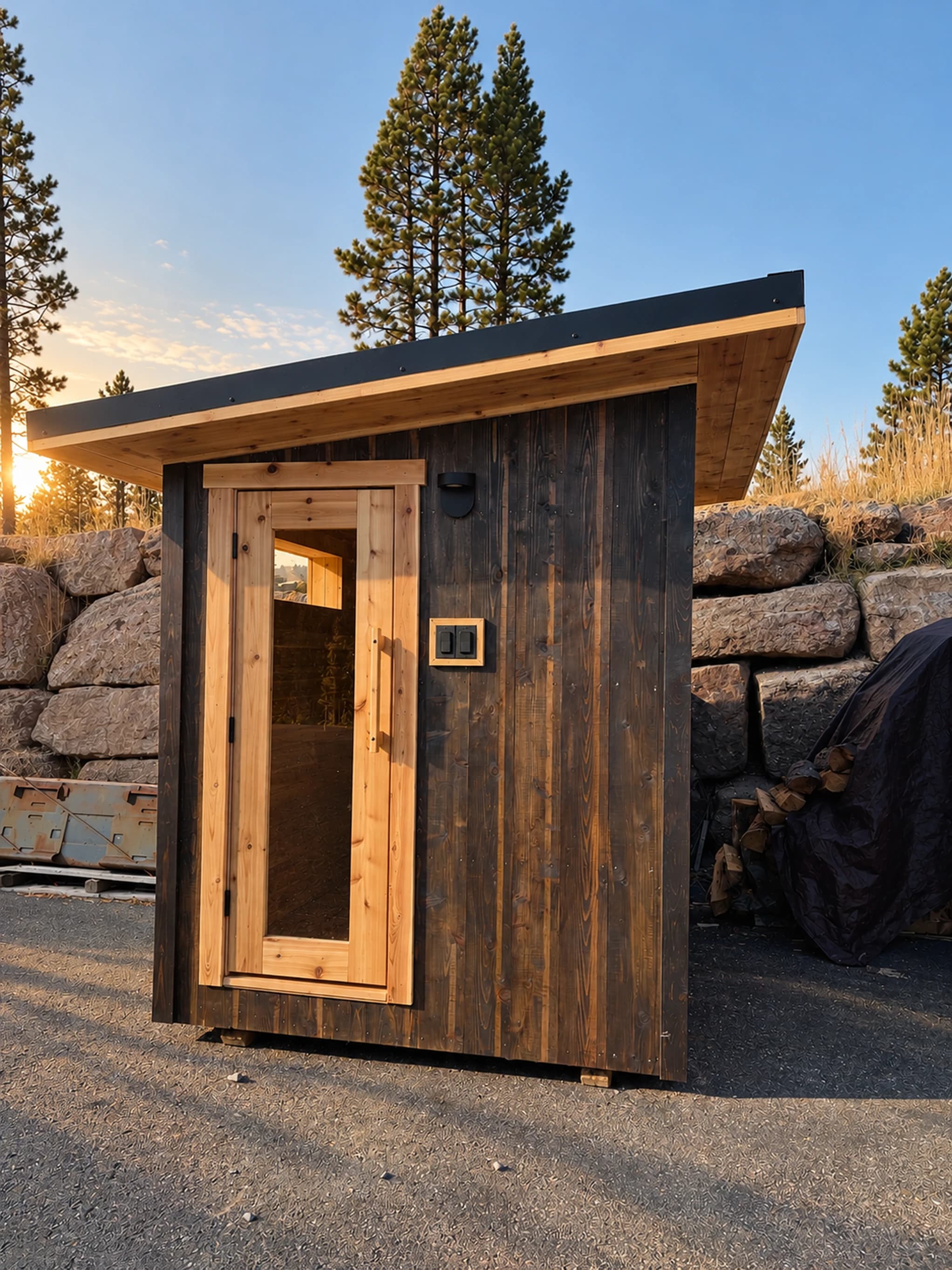 Handcrafted Outlaw Sauna gallery image 1