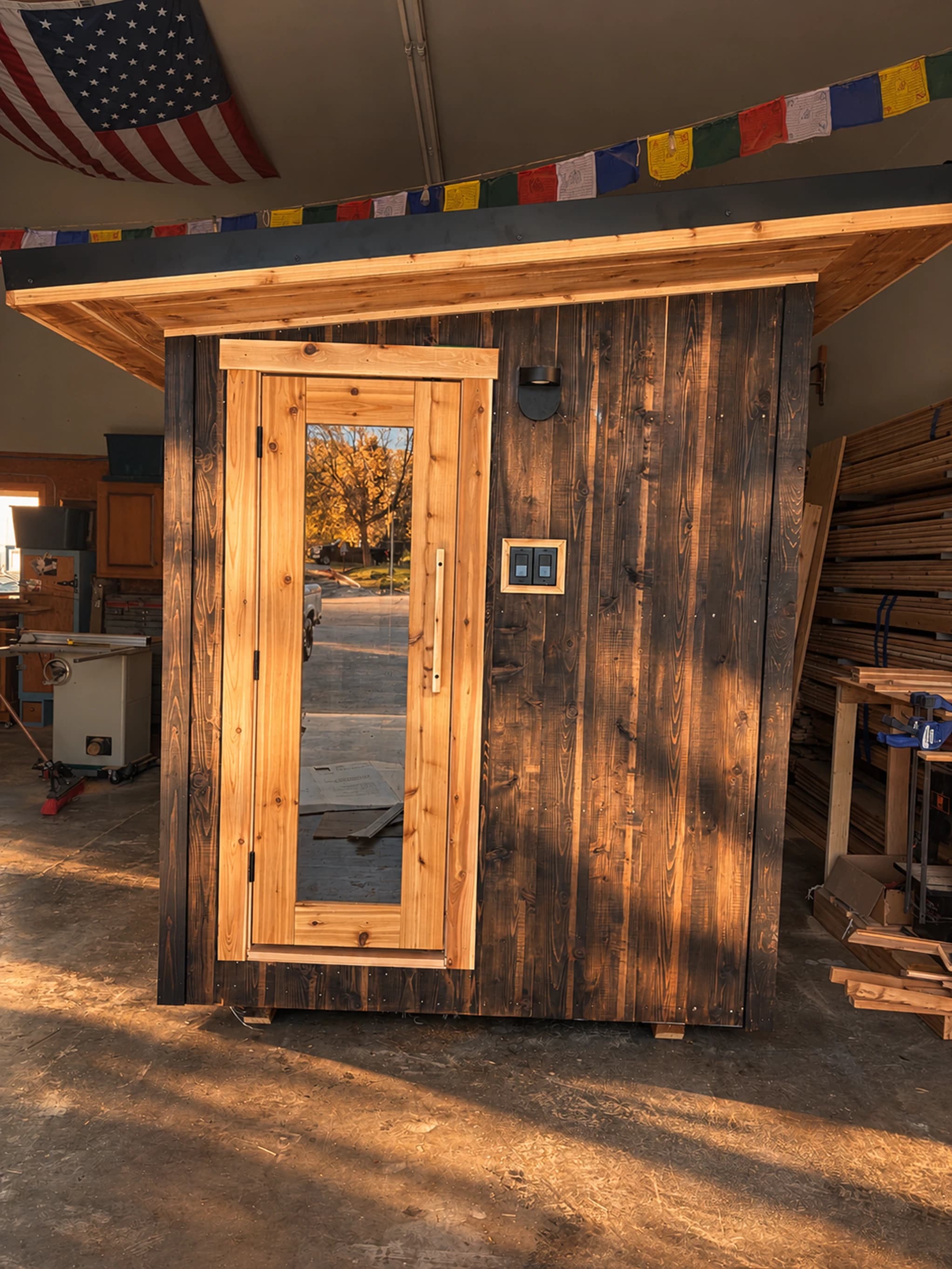 Handcrafted Outlaw Sauna gallery image 13