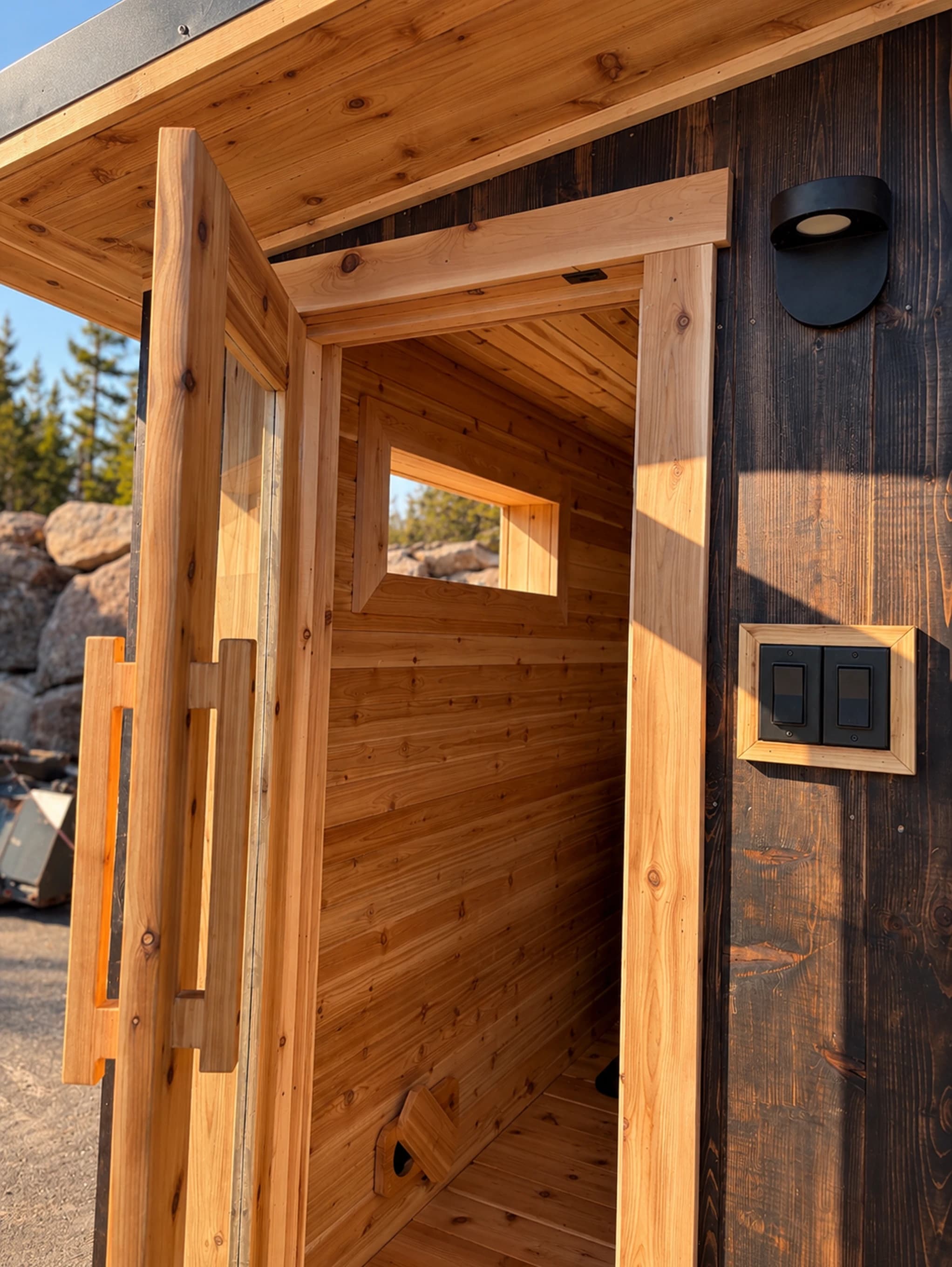 Handcrafted Outlaw Sauna gallery image 2