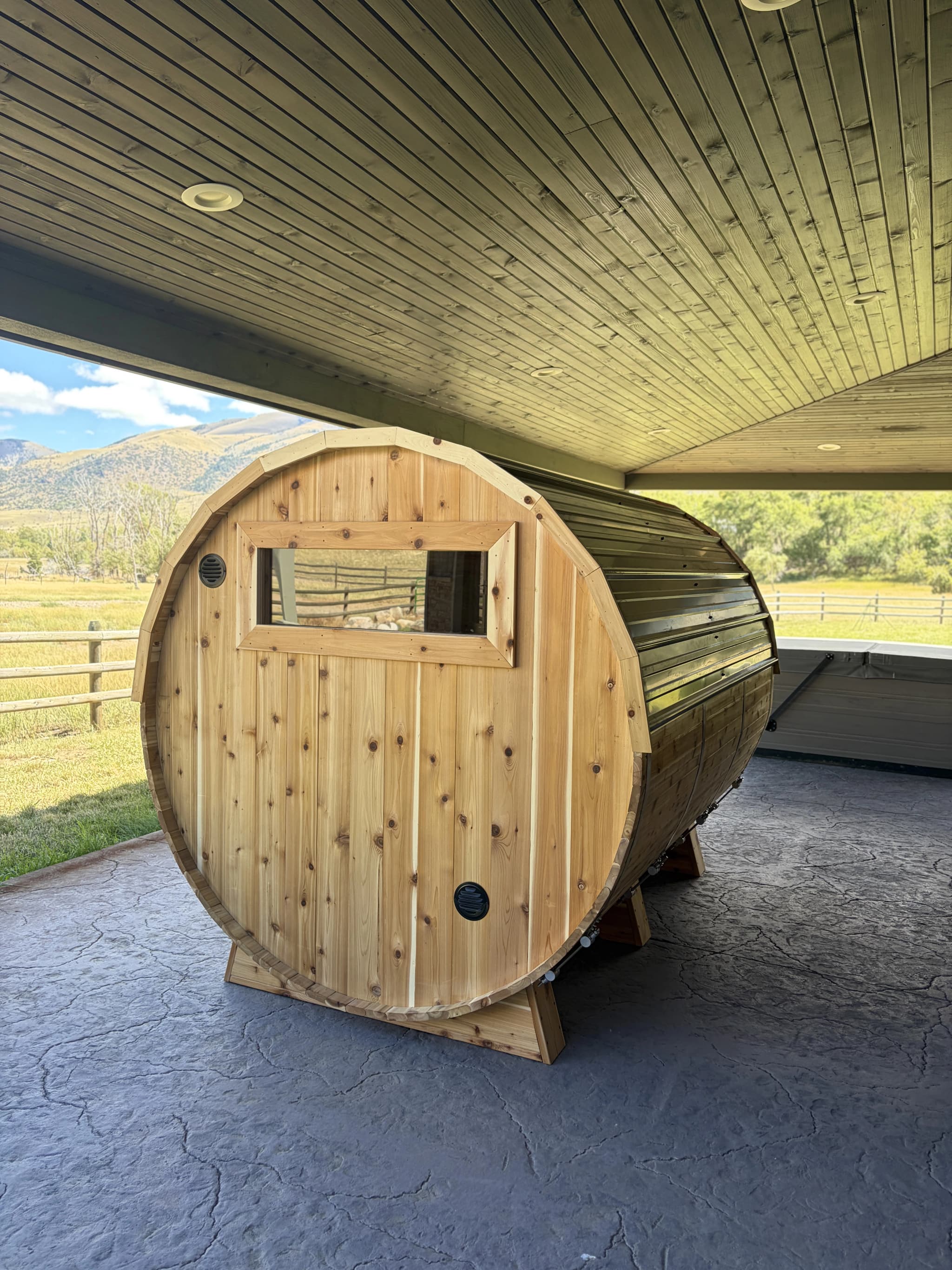 Barrel Sauna